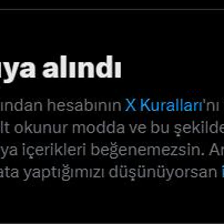 Twitter Hesabım Haksız Yere Askıya Alındı