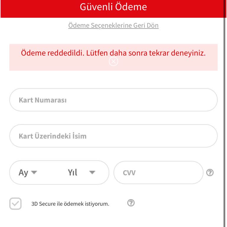 Ödeme Reddedildi: Media Markt Alışveriş Sorunu