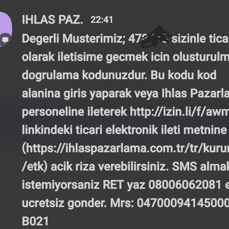İzinsiz Mesaj Gönderimi Ve Kişisel Verilerin Korunması