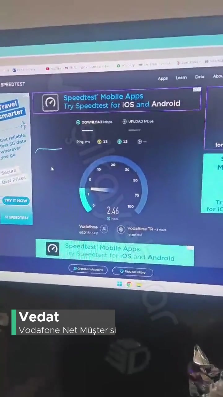 Vodafone Net 1. Derece Kalitesiz İnternet! videonun kapak resmi