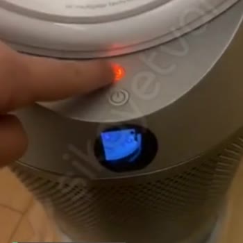 Dyson Hava Temizleme Filtre Temizlik Uyarısı