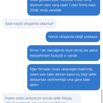 Obilet'in Müşteri Destek Eksikliği