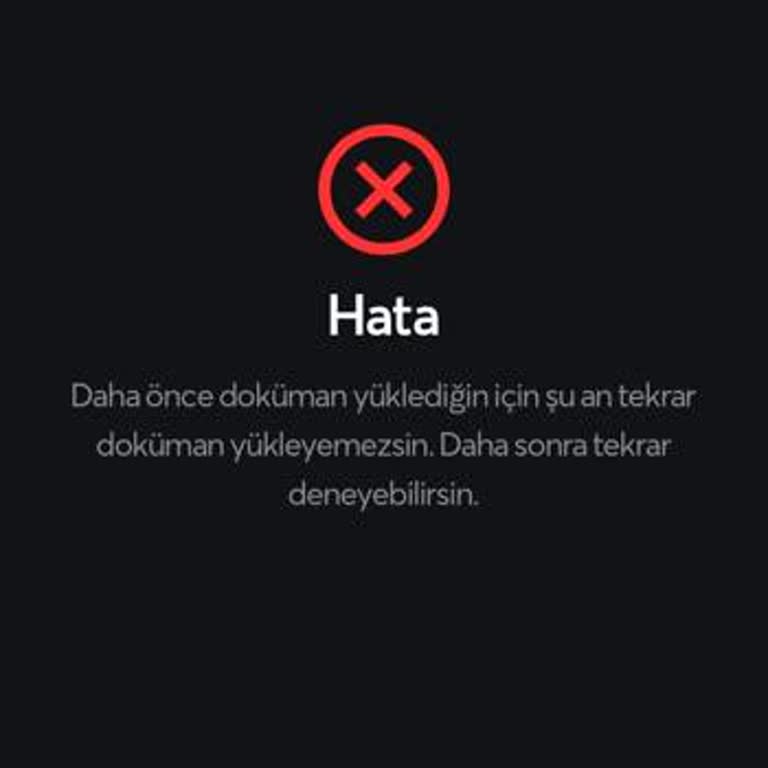 Papara Veli İzni İçin Yanlış Belge Yükleme Sorunu!