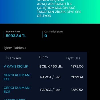 Egea Aracımın Çözülemeyen Ses Problemi