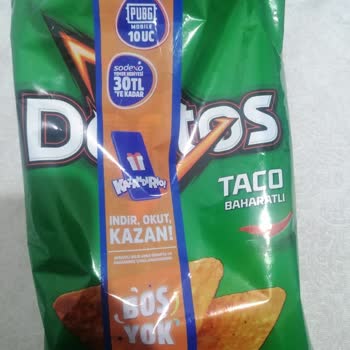 Doritos Paketinde Yağlı Ve Lekeli Sürpriz