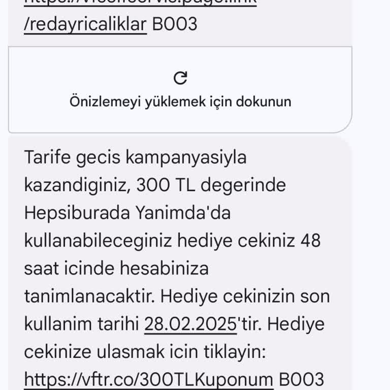 Geçersiz Kupon Kodu Ve Taşıma Sorunu