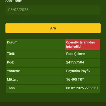 Ödeme Sürecinde Yaşanan Zorluklar