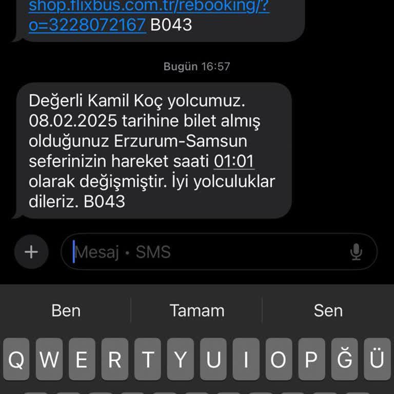 Kamil Koç'un Sorumsuz Rötar Deneyimi