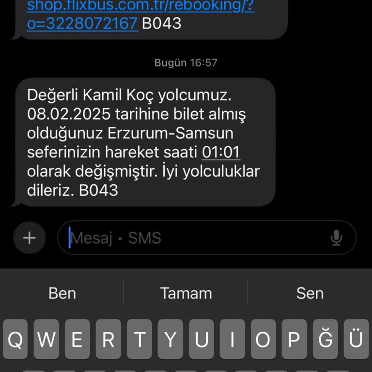 Kamil Koç'ta Rötar Ve Sorumsuzluk