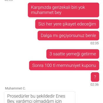 Yemek Sepeti'nde Sipariş Sorunu Ve İade Engeli
