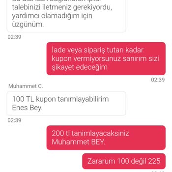 Yemek Sepeti'nde Sipariş Sorunu Ve İade Engeli