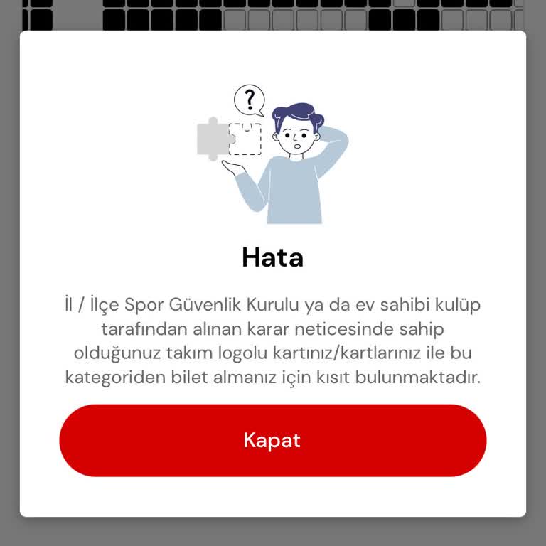 Passolig Erişim Engeli Yüzünden Bilet Alamıyorum!