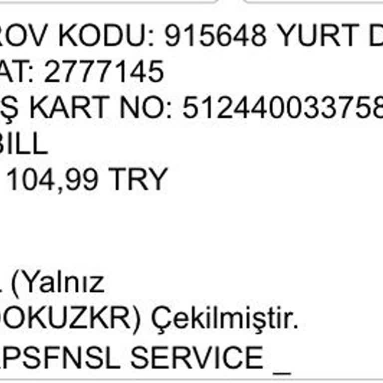 Bilgim Dışında Çekilen Para İçin Acil Geri İade Talebi