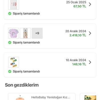 Hepsiburada Alışverişimde Sipariş Görünmüyor