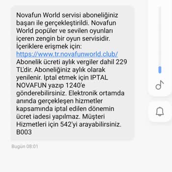 İzinsiz Abonelik Ve Onaysız Ödeme Sorunu