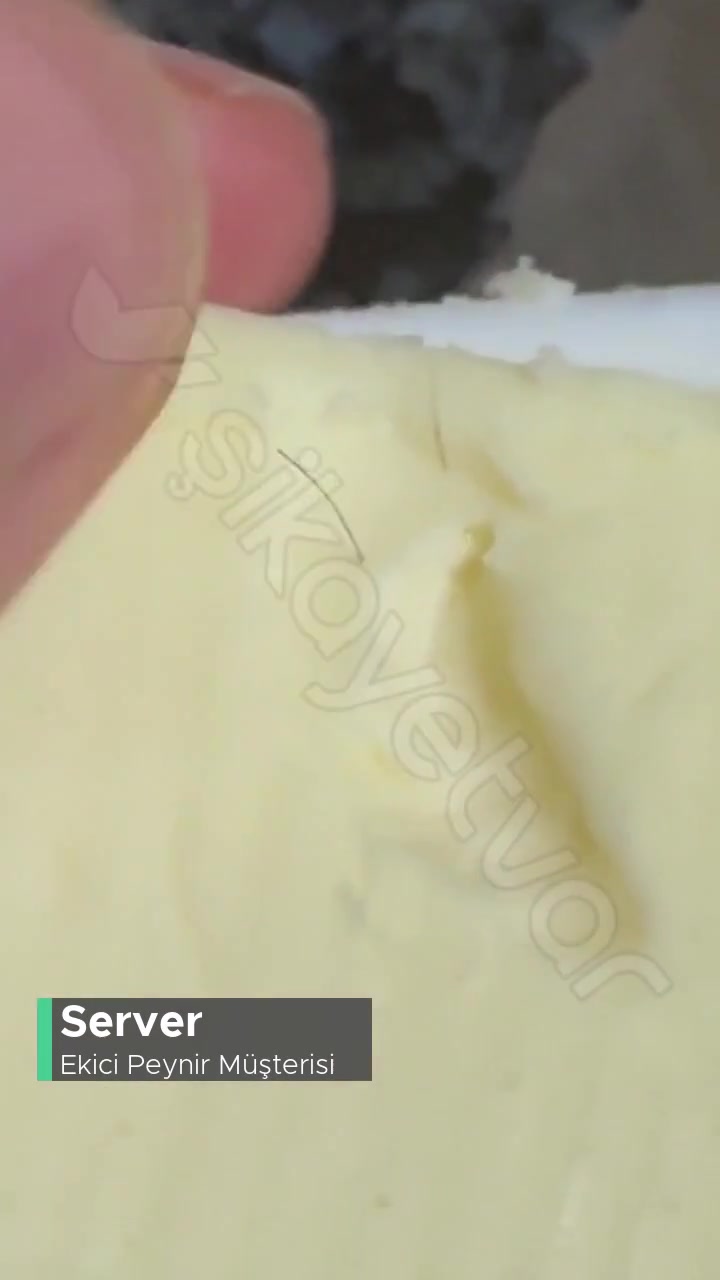Ekici Taze Kaşar Peyniri İçinden Kıl Çıktı! videonun kapak resmi