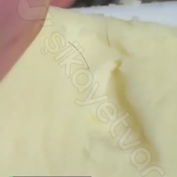 Ekici Taze Kaşar Peyniri İçinden Kıl Çıktı!