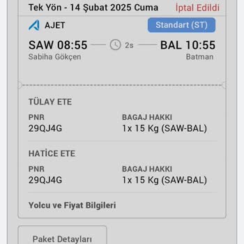 Uçak Bileti İptalinde Haksız Kesinti Sorunu