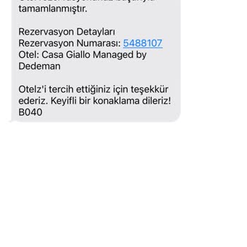 Rezervasyon İptali Ve İletişim Sorunları