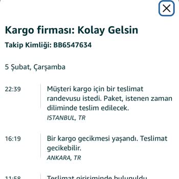 Kargo Teslimatında Cumartesi Seçeneği Sorunu