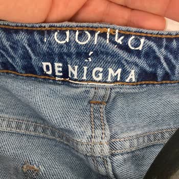 Fabrika Marka Kot Pantolonun İlk Yıkamada Yırtılması