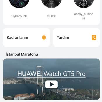 Huawei GT5'in Bildirim Ve Destek Eksiklikleri