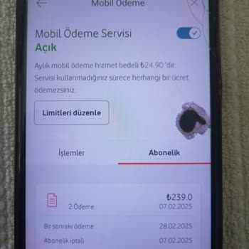 Vodafone'da Bilgim Dışında Başlatılan Abonelik Ve Ücretlendirme Sorunu