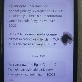 Vodafone'da Bilgim Dışında Başlatılan Abonelik Ve Ücretlendirme Sorunu