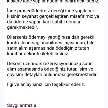 Pegasus'un İptal Edilen Uçuş Ve İade Sorunları