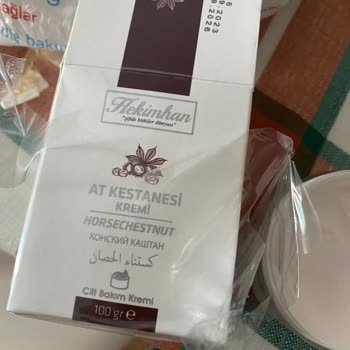 Hekimhan Bitkisel Ürünler At Kestanesi Kremi Bozuk Çıktı!