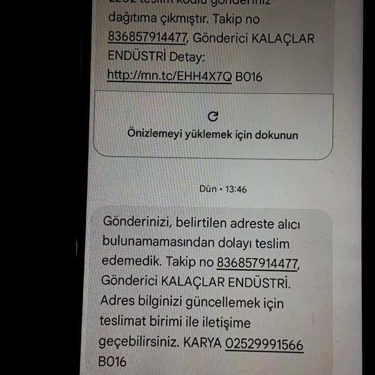 Adres Teslimatında Yaşanan Sorunlar