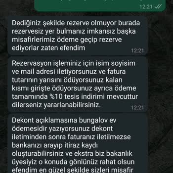 Instagram Üzerinden Yapılan Rezervasyon Sorunu