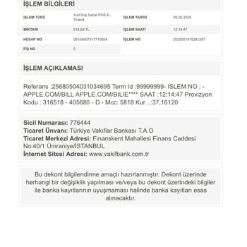 Habersiz Para Çekimi Ve İade Talebi