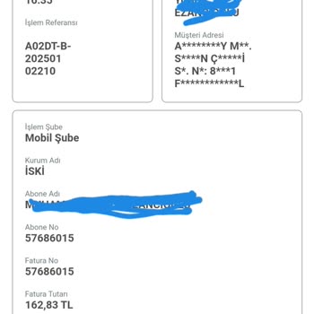 Beklenmedik İSKİ Faturası Şoku