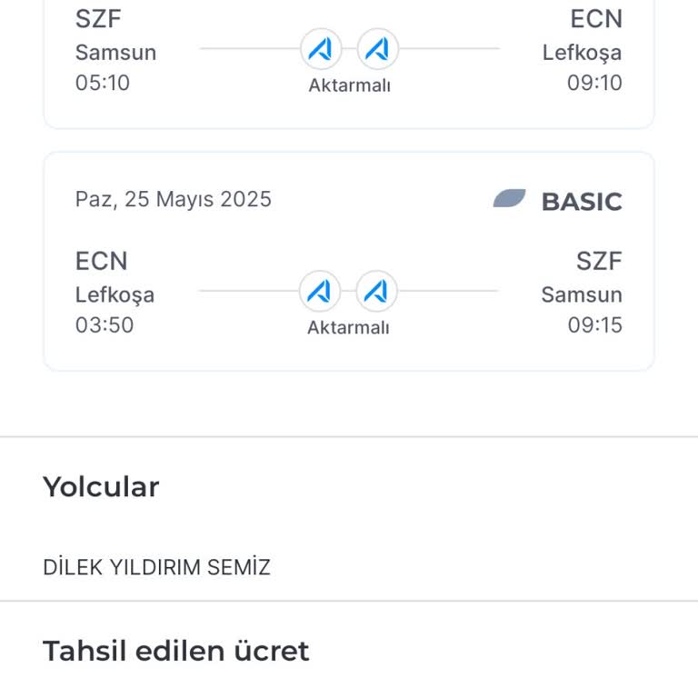 Uçuş Saatlerinin Keyfi Değişimi Ve Ekstra Ücret Talebi