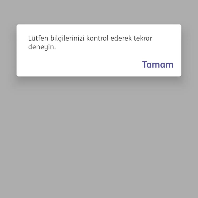 Mobil Uygulama Erişim Sorunu Ve Müşteri Hizmetlerine Ulaşamama