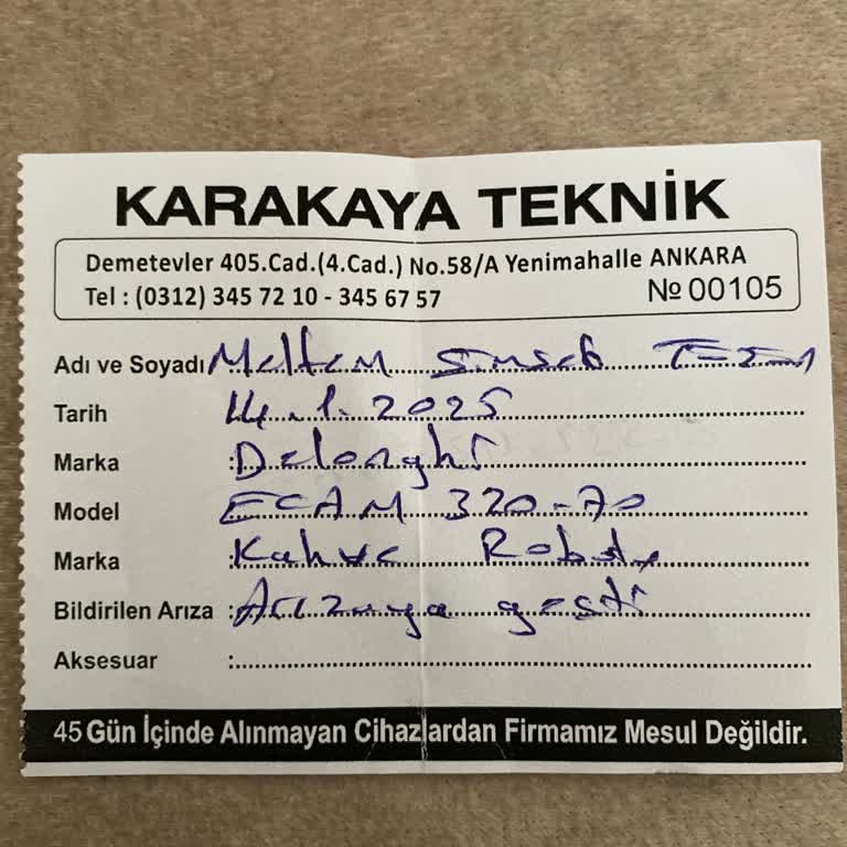 Kahve Makinesi Tamir Süreci Kabusa Döndü