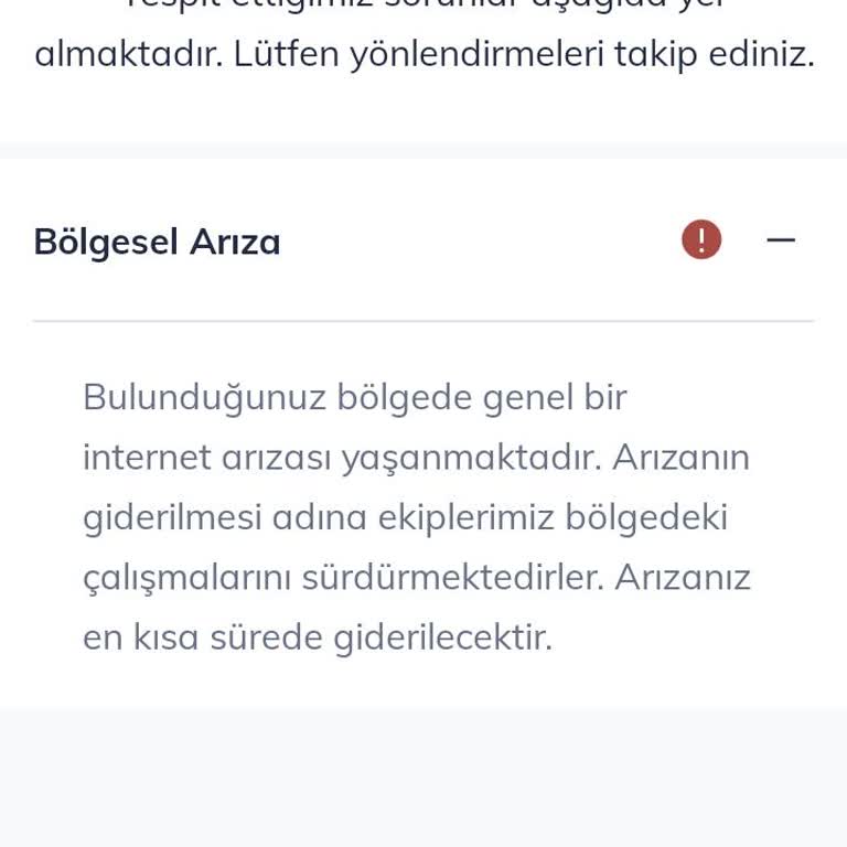 Sürekli Ertelenen İnternet Ve Telefon Arızası