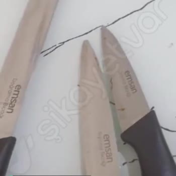 Emsan Bıçak Pas Yapıyor!