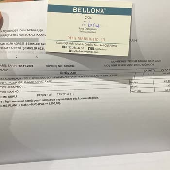 Söz Verilen Tarihte Teslim Edilmeyen Koltuk Takımı Ve İletişim Eksikliği