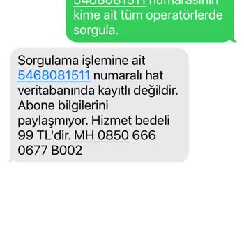 Numara Sorgulama Hizmetinde Haksız Ücretlendirme