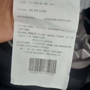 Hediye Ürünü Değiştirme Çilesi
