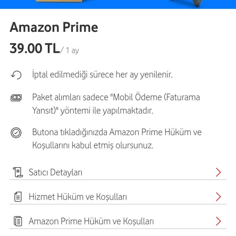 Vodafone Ve Amazon Prime Arasında Sıkışan Müşteri