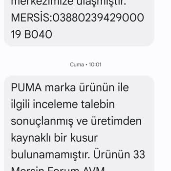 FLO Mersin Forum 33'te Ayakkabı Değişim Sorunu