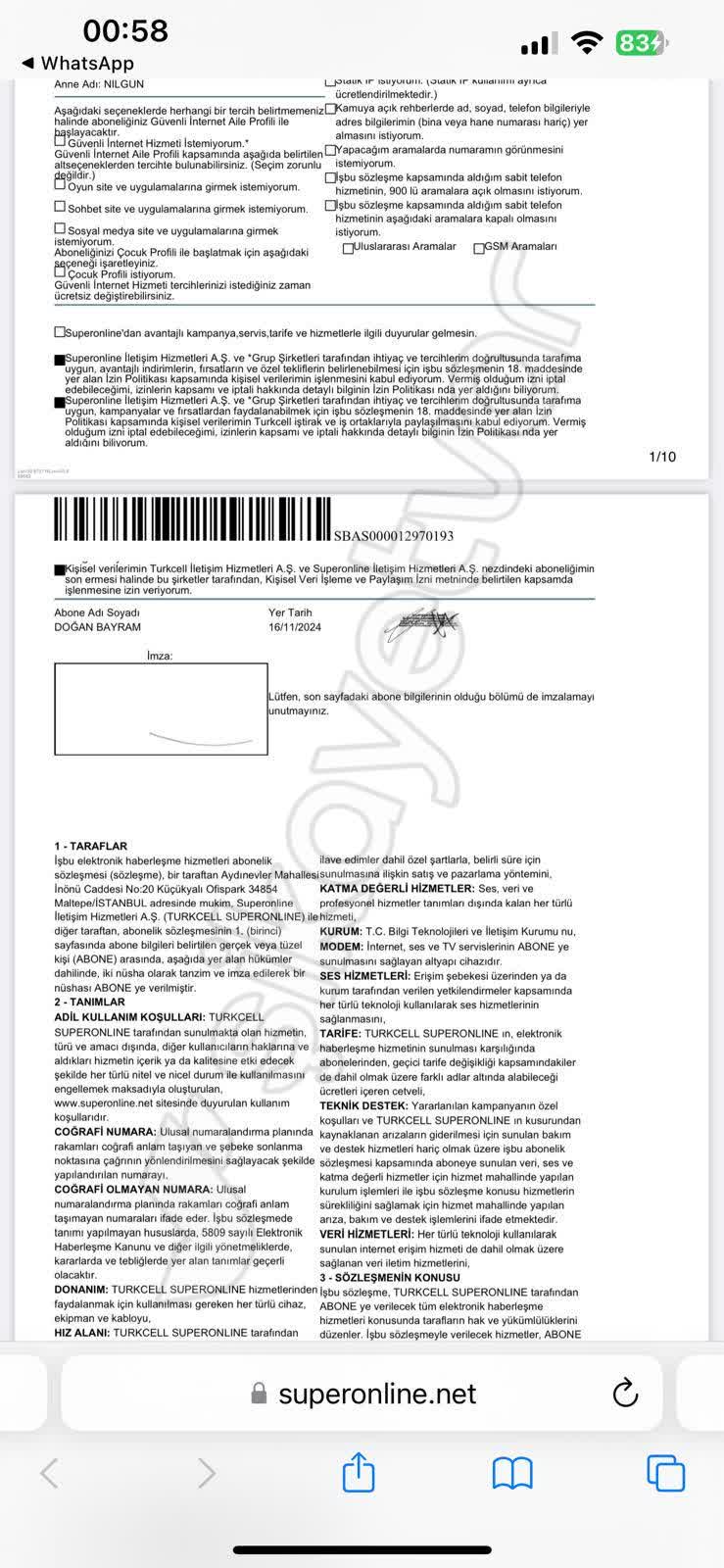 Superonline Sahte İmza Skandalı: Müşteri Hakları İhlali - Şikayetvar