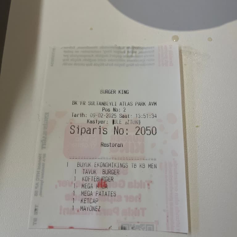 Burger King'te Eksik Sos Ve Kötü Müşteri Hizmeti