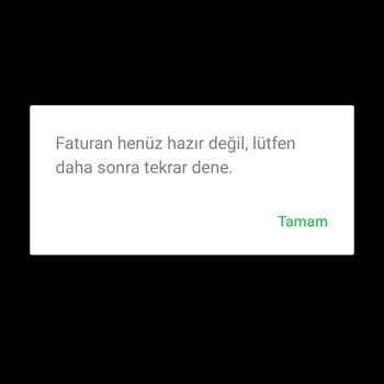 Fatura Erişimi Sorunu Ve Çözümsüzlük