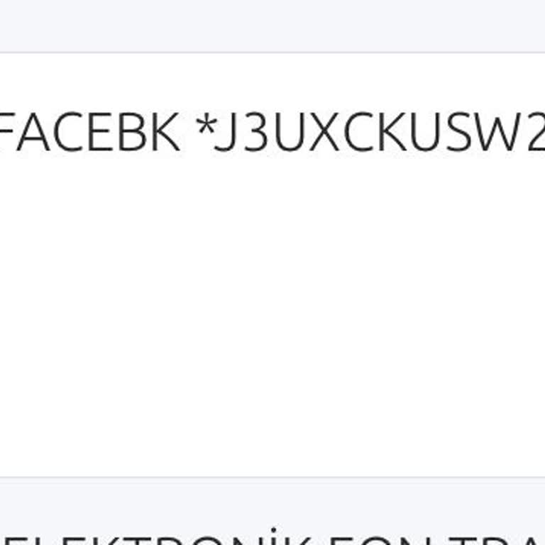 Gece Yarısı Hesabımdan Çekilen Para Ve Facebook'un İlgisizliği
