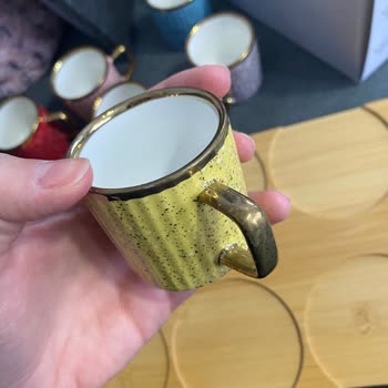 Karaca Züccaciye Hediye Kahve Fincanında Paslı Sürpriz