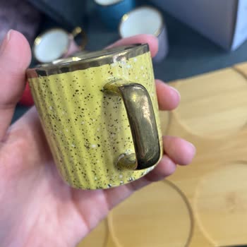 Karaca Züccaciye Hediye Kahve Fincanında Paslı Sürpriz